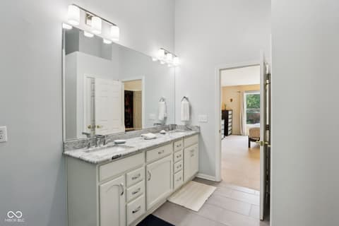 Bathroom at 2884 Brook Vista Drive, Carmel, IN
