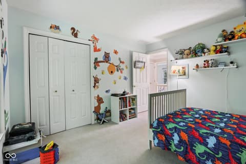 Bedroom at 2884 Brook Vista Drive, Carmel, IN