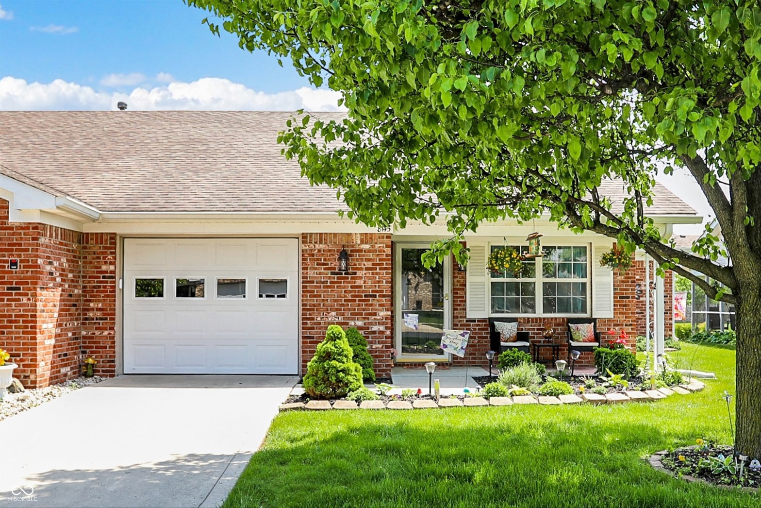 Front exterior at 8145 Bentley Farms Drive, Indianapolis, IN