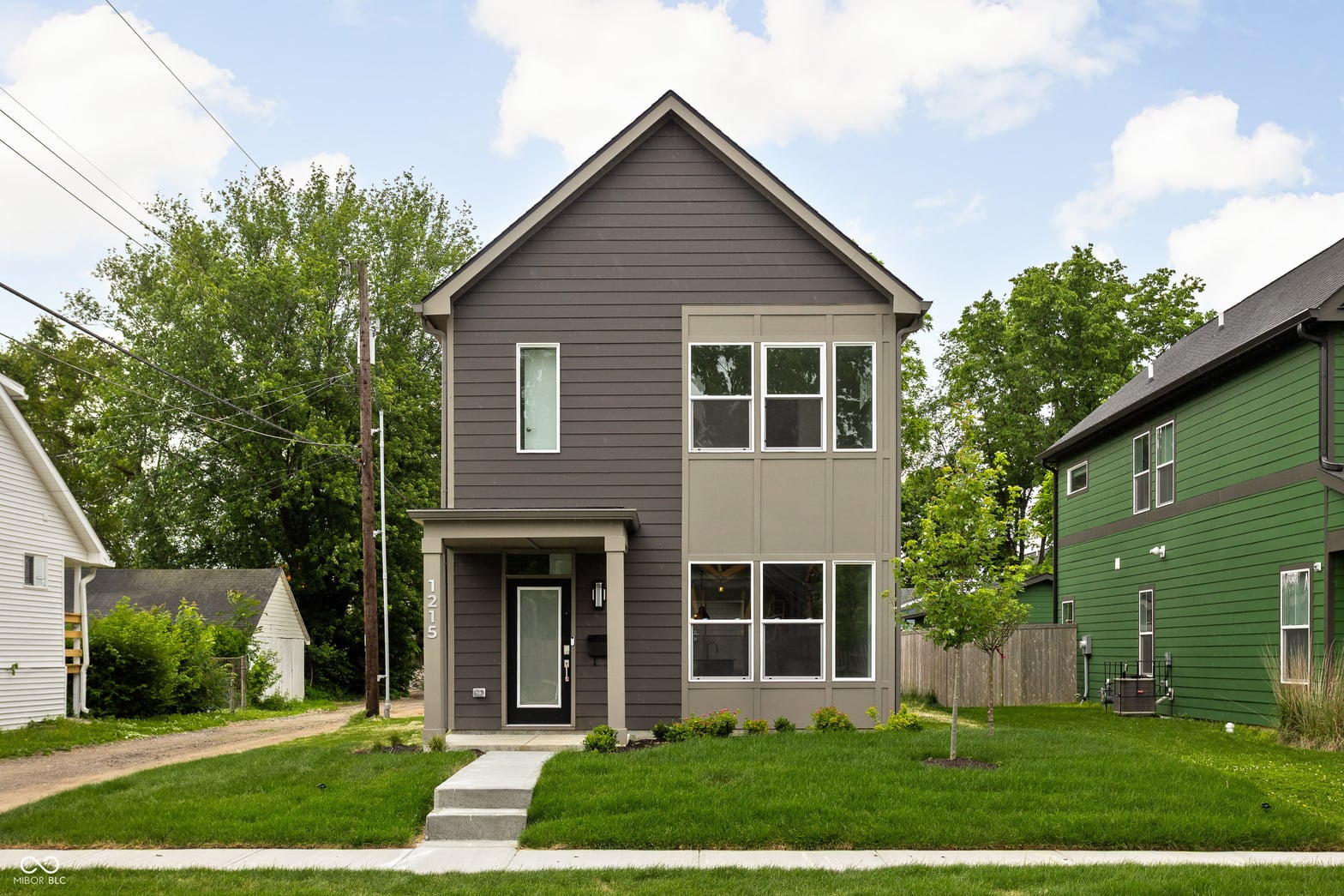 Front exterior at 1215 Herbert Street, Indianapolis, IN