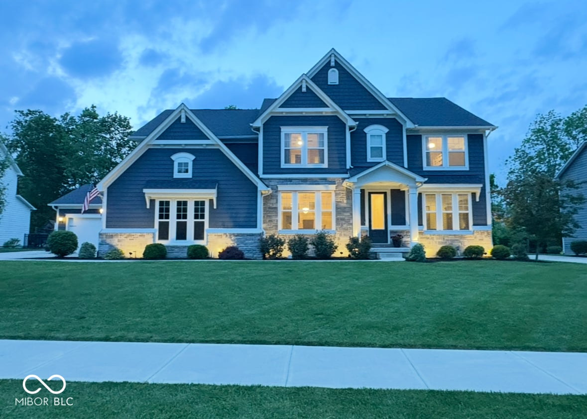 Front exterior at 1050 Windsor Estates Court, Westfield, IN