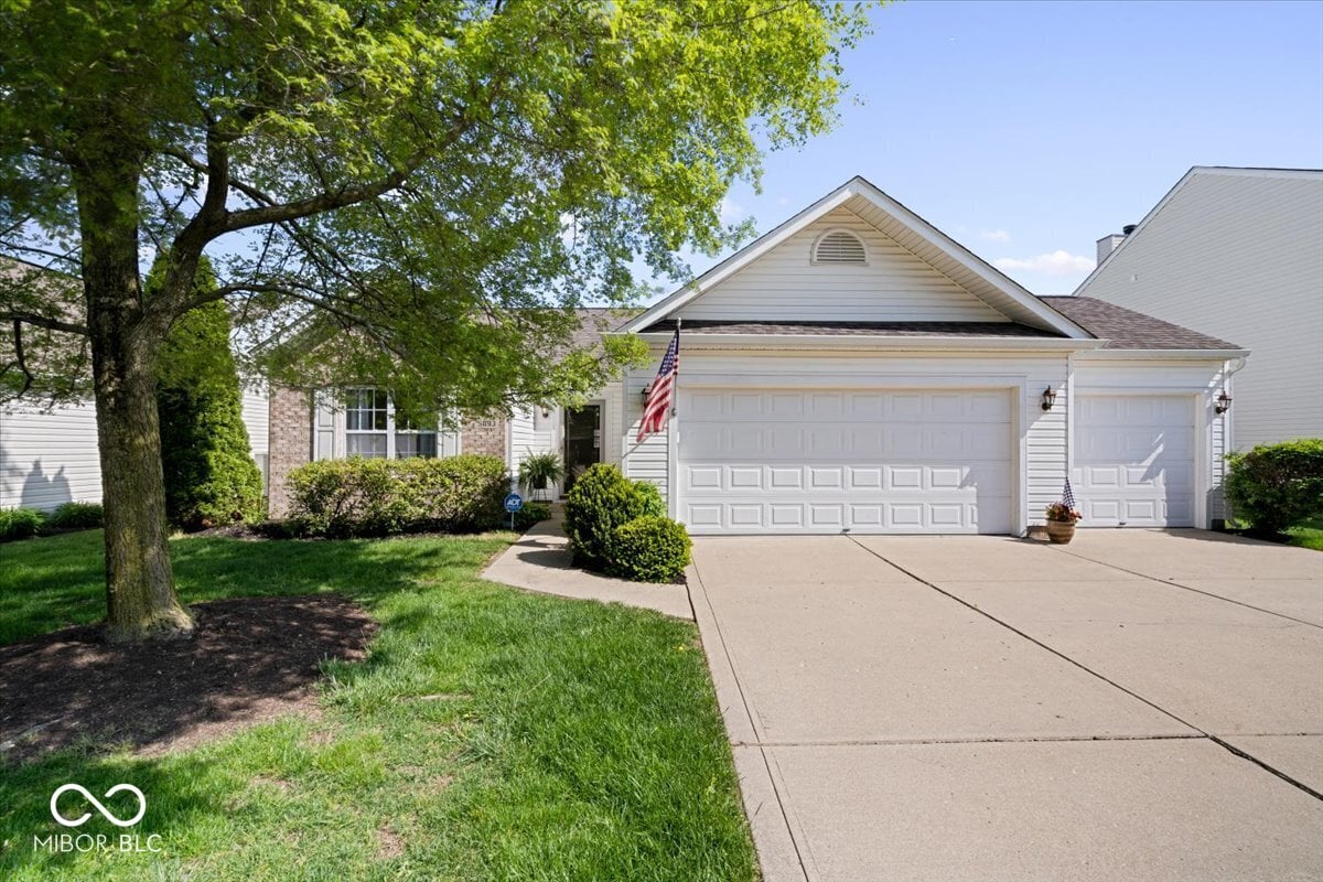 Front exterior at 5893 Crosscut Lane, Noblesville, IN