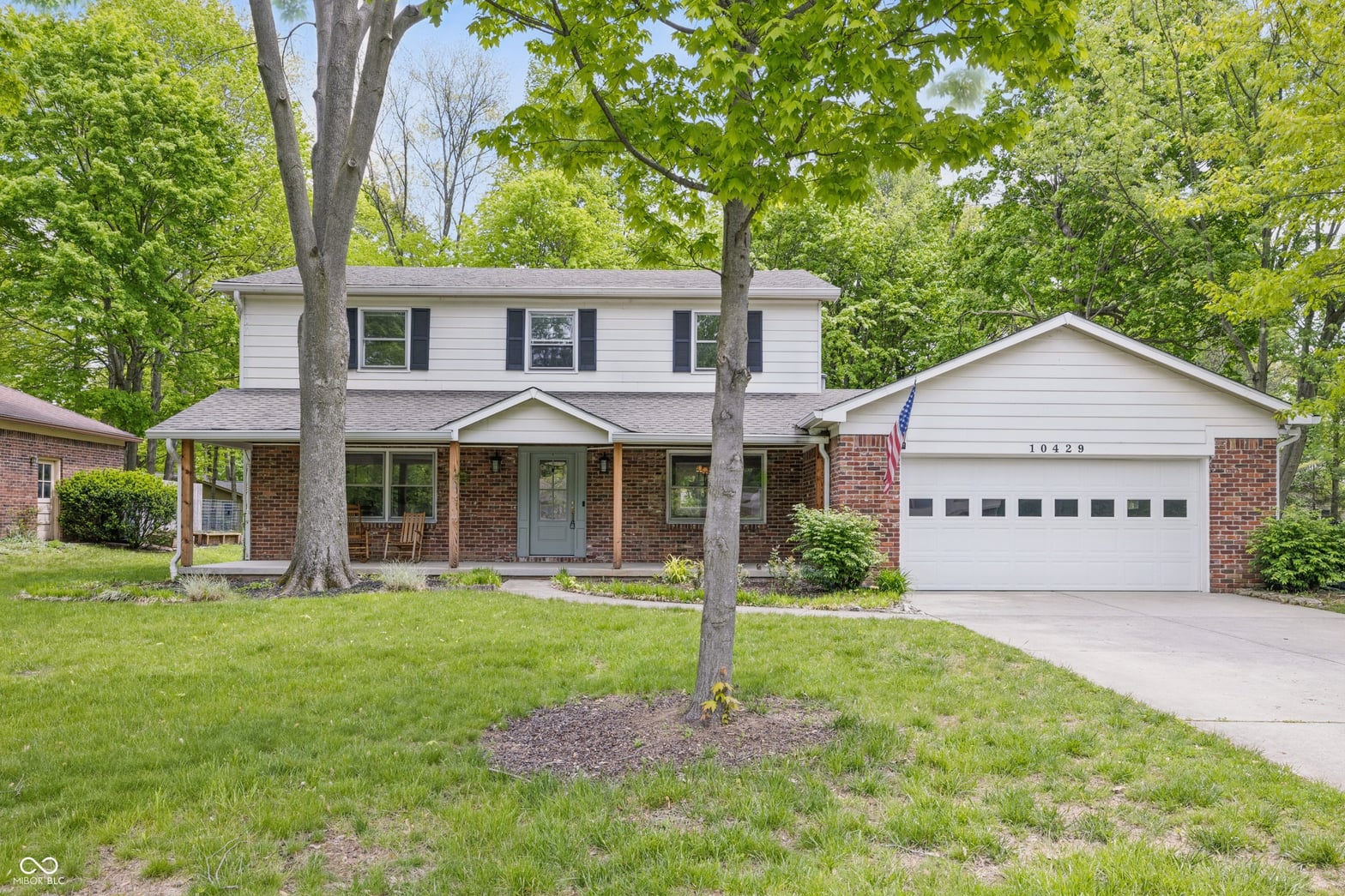 Front exterior at 10429 Lasalle Road, Carmel, IN