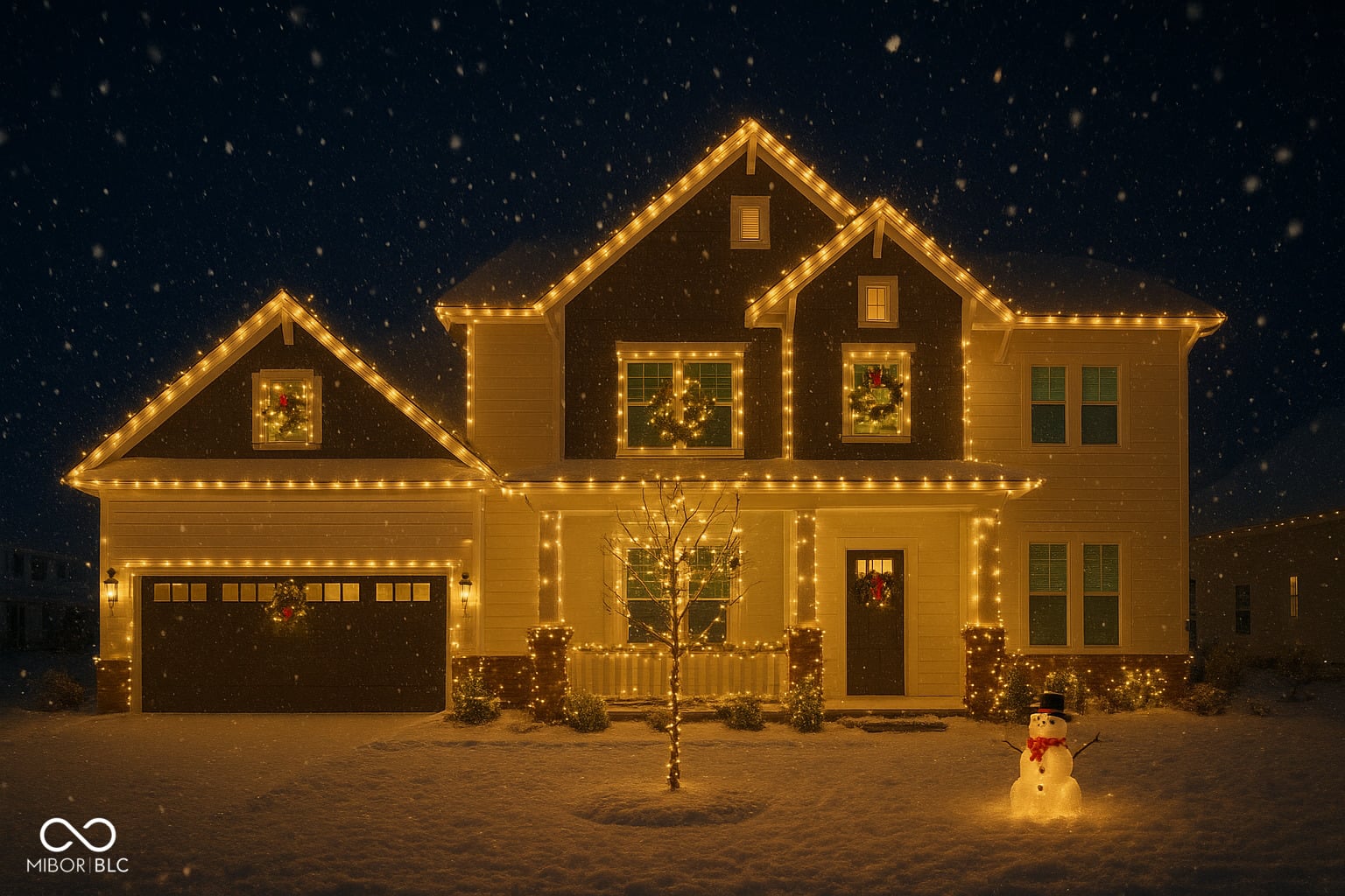 Front exterior at 15792 Wiseman Drive, Fishers, IN