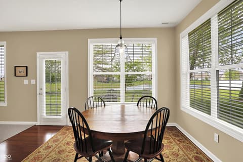 Dining room at 4602 Amesbury Place, Westfield, IN