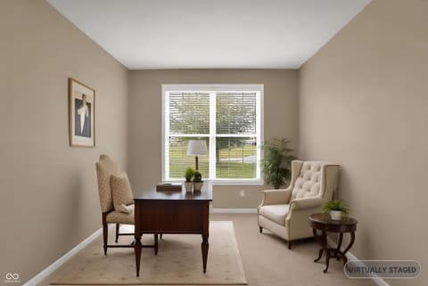 Home office at 4602 Amesbury Place, Westfield, IN
