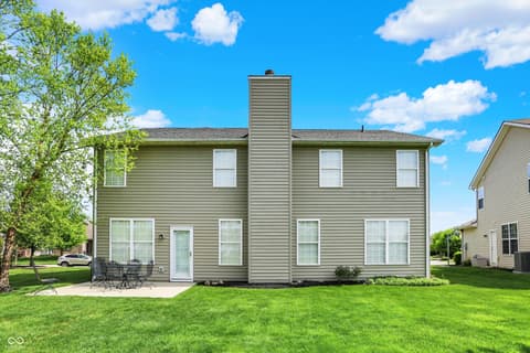 Backyard at 4602 Amesbury Place, Westfield, IN