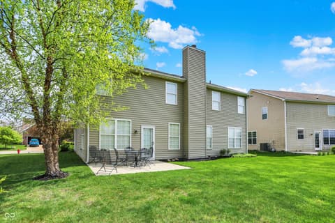 Backyard at 4602 Amesbury Place, Westfield, IN