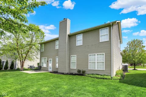 Backyard at 4602 Amesbury Place, Westfield, IN