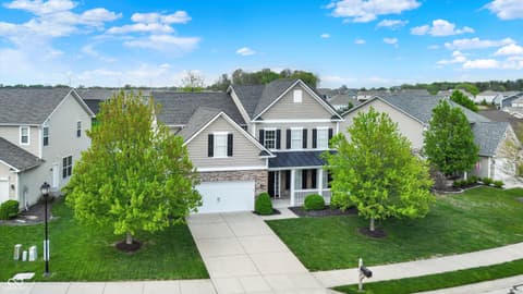 Front exterior at 4602 Amesbury Place, Westfield, IN