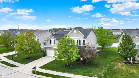 Front exterior at 4602 Amesbury Place, Westfield, IN