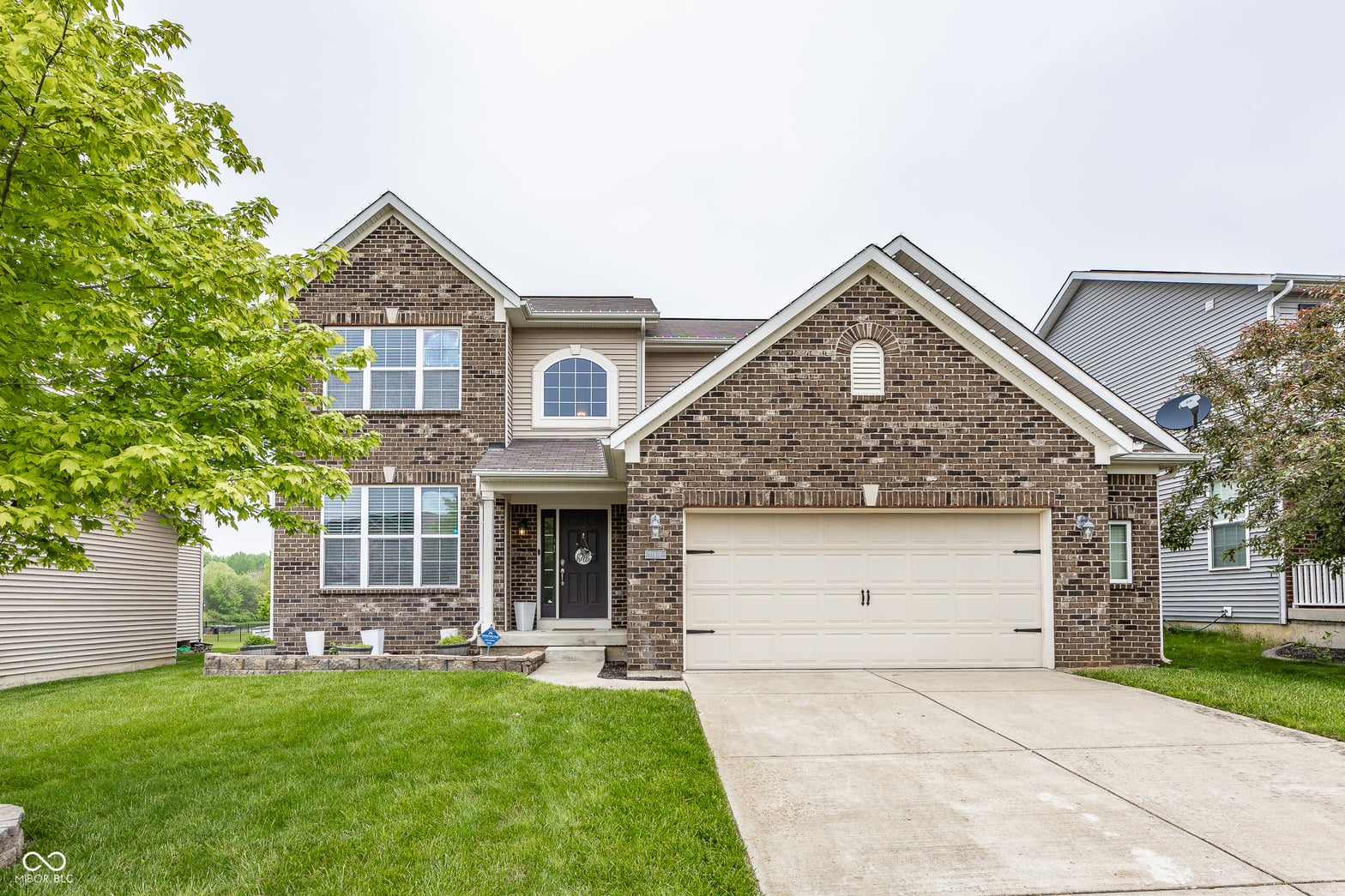 Front exterior at 11818 Bellhaven Drive, Fishers, IN