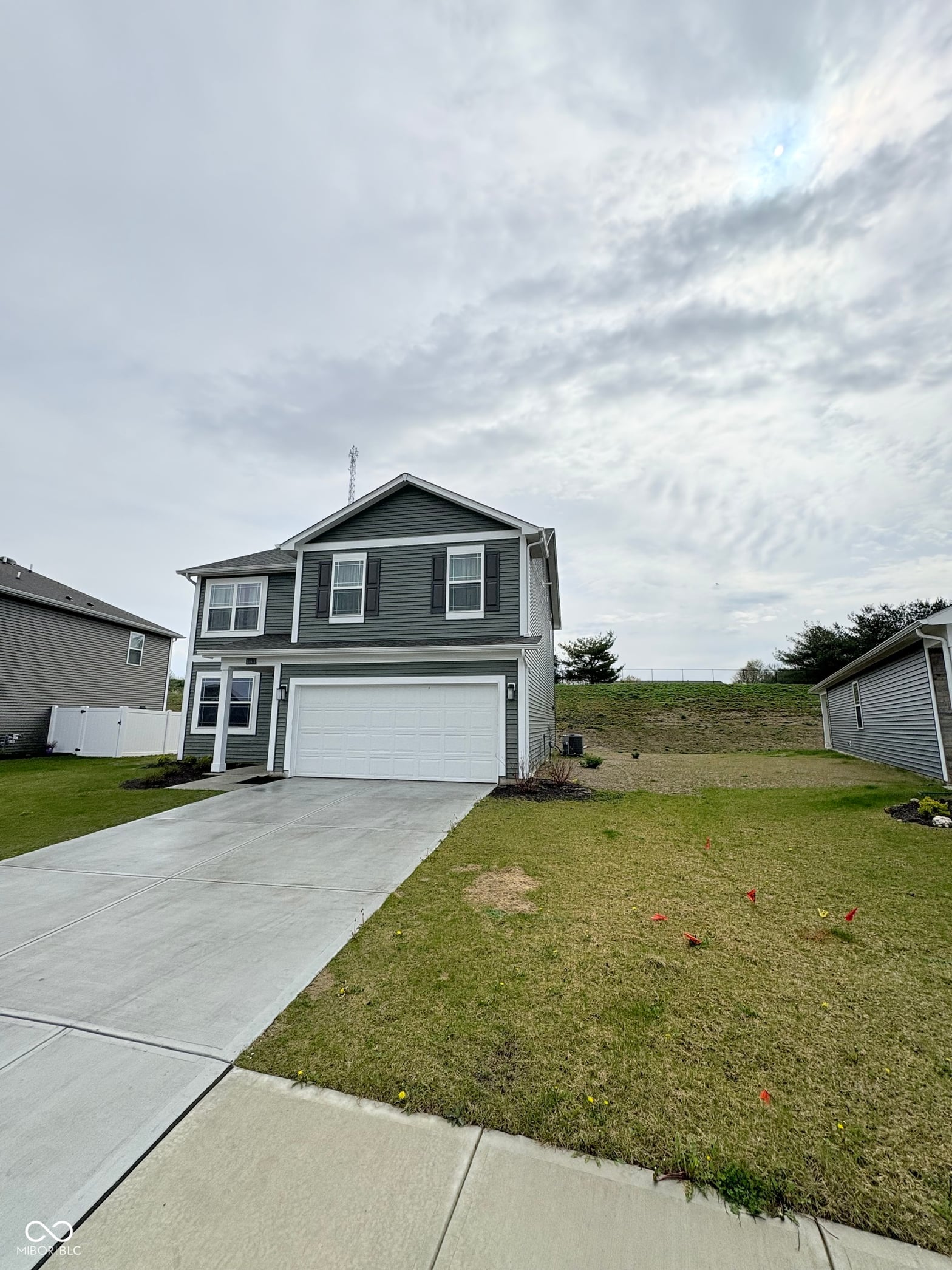 Front exterior at 10931 N Longbranch Street, Monrovia, IN