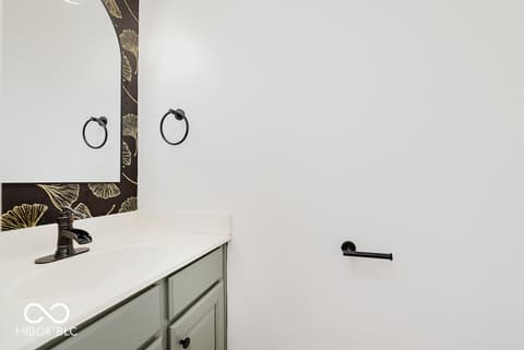 Bathroom at 8300 Weaver Woods Place, Fishers, IN