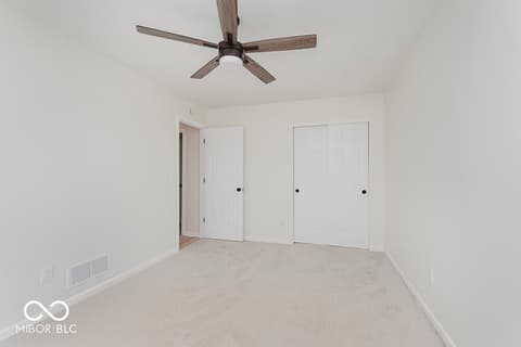 Bedroom at 8300 Weaver Woods Place, Fishers, IN