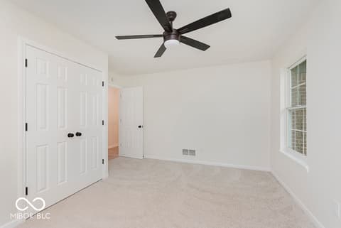 Bedroom at 8300 Weaver Woods Place, Fishers, IN
