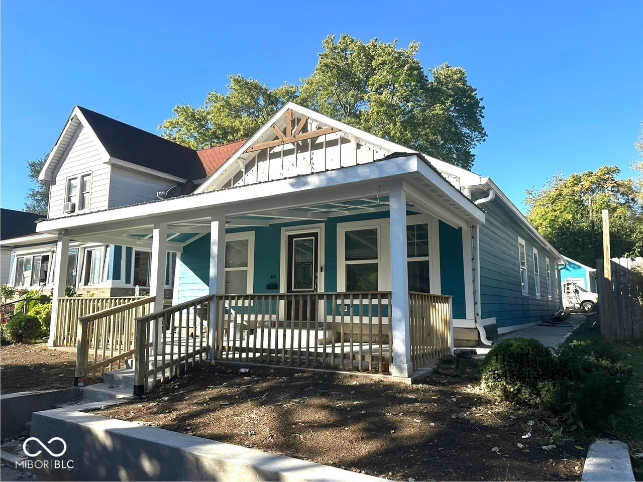 Front exterior at 424 S Parker Avenue, Indianapolis, IN