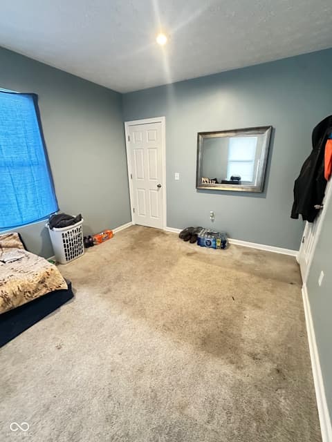 Bedroom at 424 S Parker Avenue, Indianapolis, IN