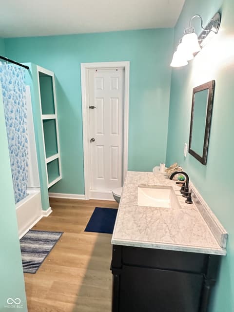 Bathroom at 424 S Parker Avenue, Indianapolis, IN
