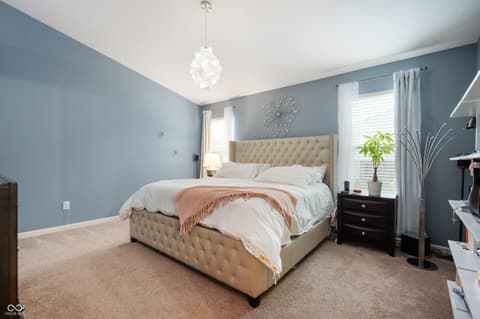 Bedroom at 12446 Deerview Drive, Noblesville, IN