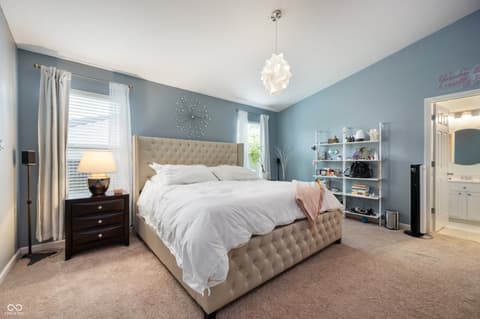 Bedroom at 12446 Deerview Drive, Noblesville, IN