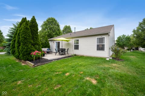 Backyard at 12446 Deerview Drive, Noblesville, IN