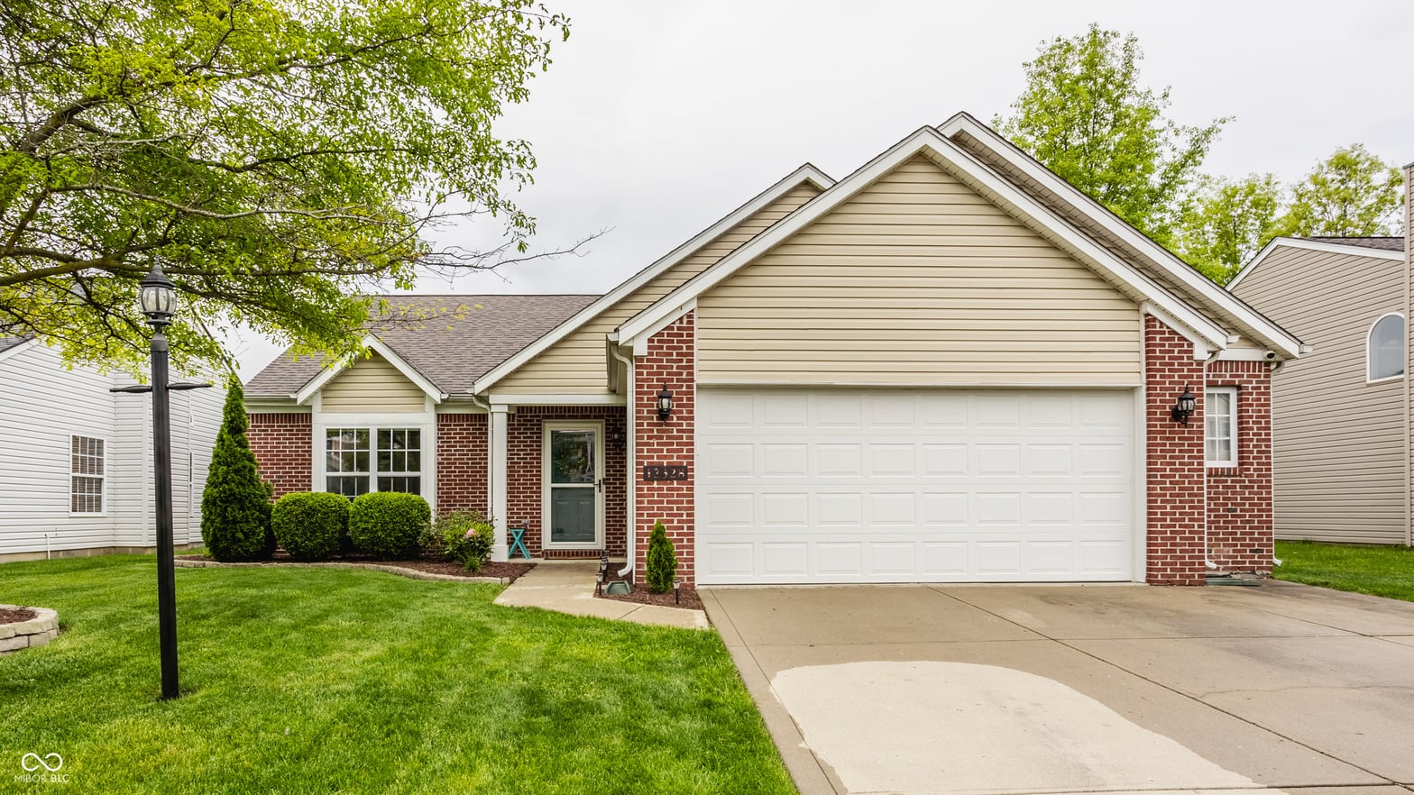 Front exterior at 12328 Slate Drive, Fishers, IN