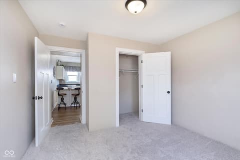 Bedroom at 1609 S G Street, Elwood, IN