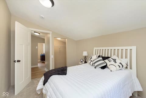 Bedroom at 1609 S G Street, Elwood, IN