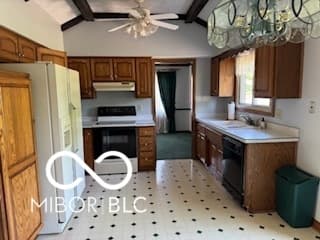 Kitchen at 8835 Winding Ridge Road, Indianapolis, IN
