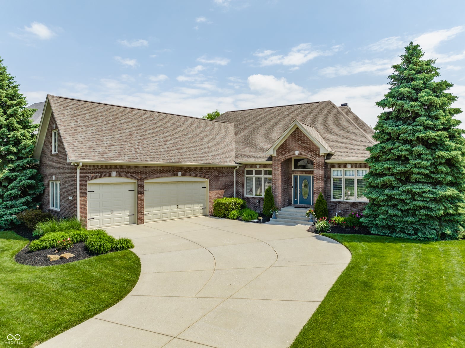 Front exterior at 10784 Giselle Way, Fishers, IN