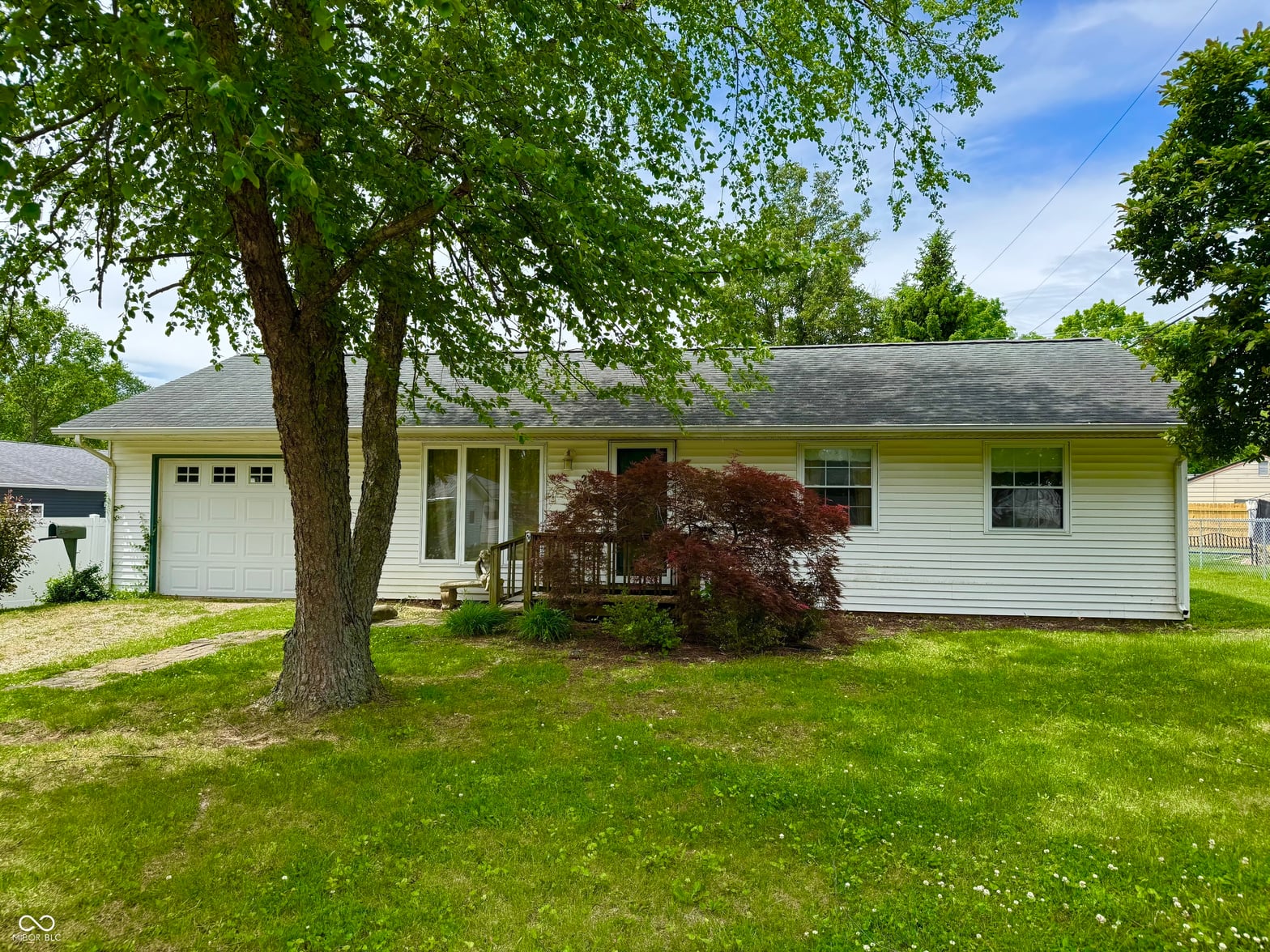 Front exterior at 205 Harlan Avenue, Covington, IN