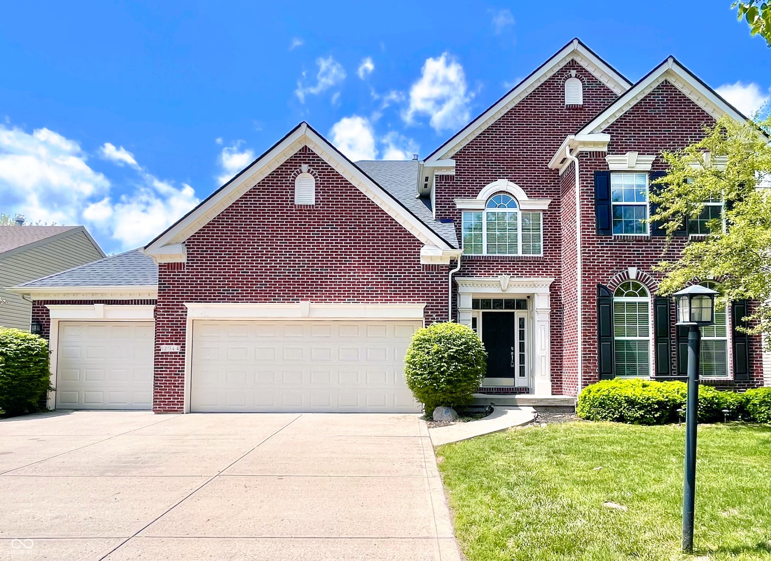 Front exterior at 12044 Bird Key Boulevard, Fishers, IN
