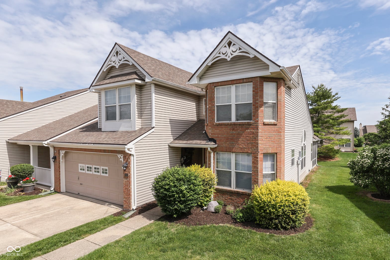 Front exterior at 6542 E Edna Mills Drive, Camby, IN