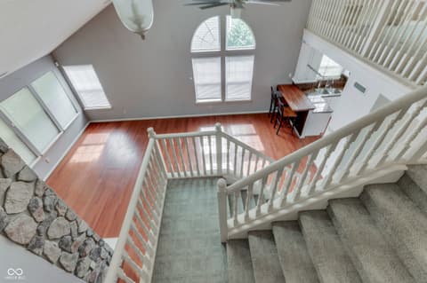 Stairs — 6542 E Edna Mills Drive, Camby, IN