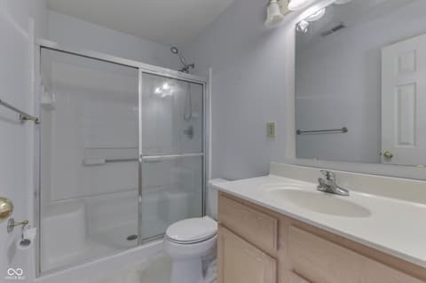 Bathroom at 6542 E Edna Mills Drive, Camby, IN