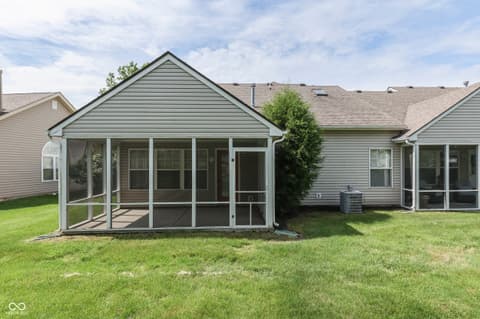 Backyard at 6542 E Edna Mills Drive, Camby, IN