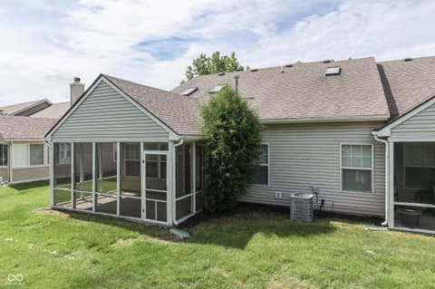 Backyard at 6542 E Edna Mills Drive, Camby, IN