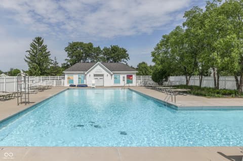 Pool at 6542 E Edna Mills Drive, Camby, IN