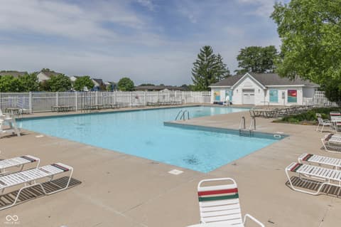 Pool at 6542 E Edna Mills Drive, Camby, IN