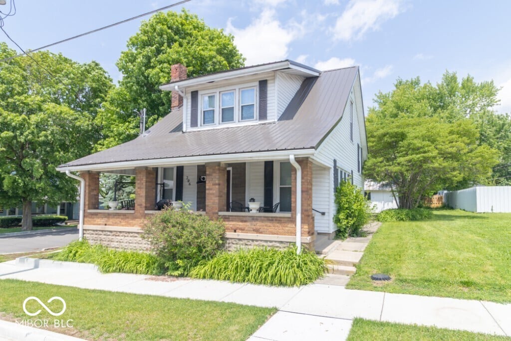 Front exterior at 206 W Main Street, Lewisville, IN