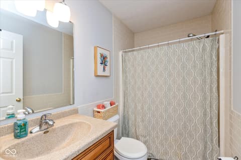 Bathroom at 8958 Wooster Court, Fishers, IN