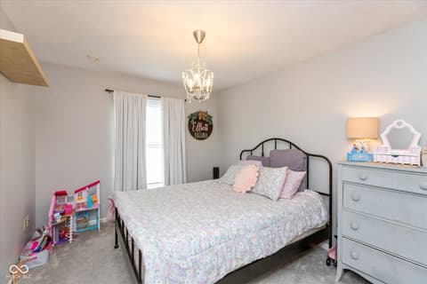 Bedroom at 8958 Wooster Court, Fishers, IN