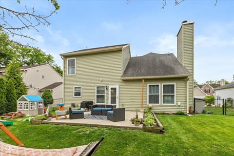 Yard at 8958 Wooster Court, Fishers, IN
