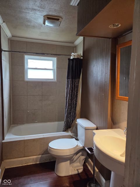 Bathroom at 1168 N Gladstone Avenue, Indianapolis, IN