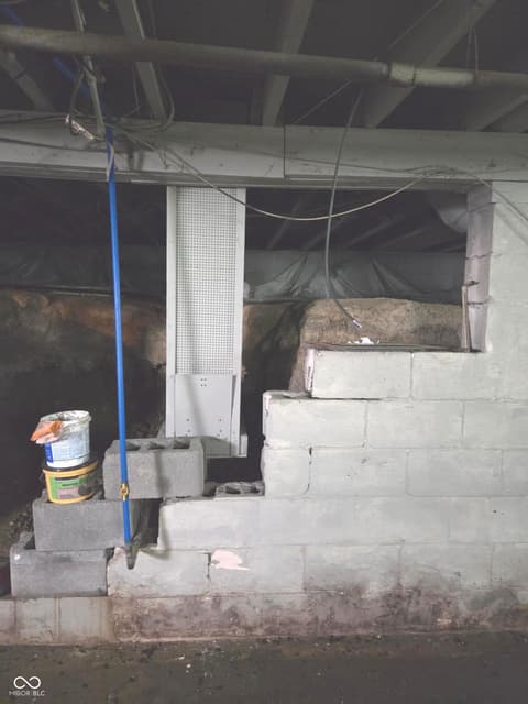 Basement at 1168 N Gladstone Avenue, Indianapolis, IN