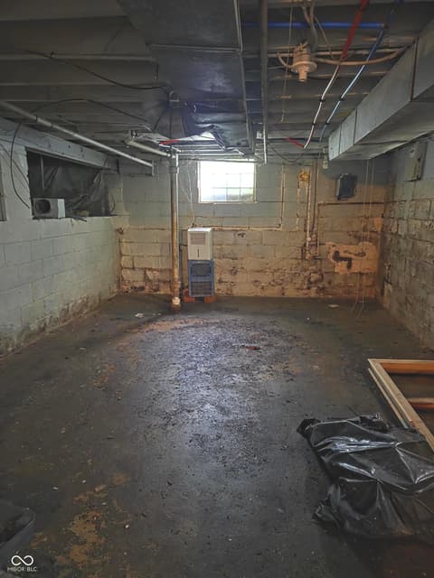 Basement at 1168 N Gladstone Avenue, Indianapolis, IN