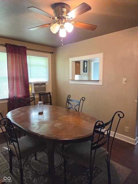 Dining room at 1168 N Gladstone Avenue, Indianapolis, IN