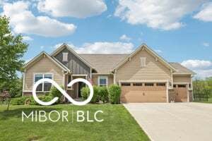 Front exterior at 19175 English Lake Lane, Noblesville, IN