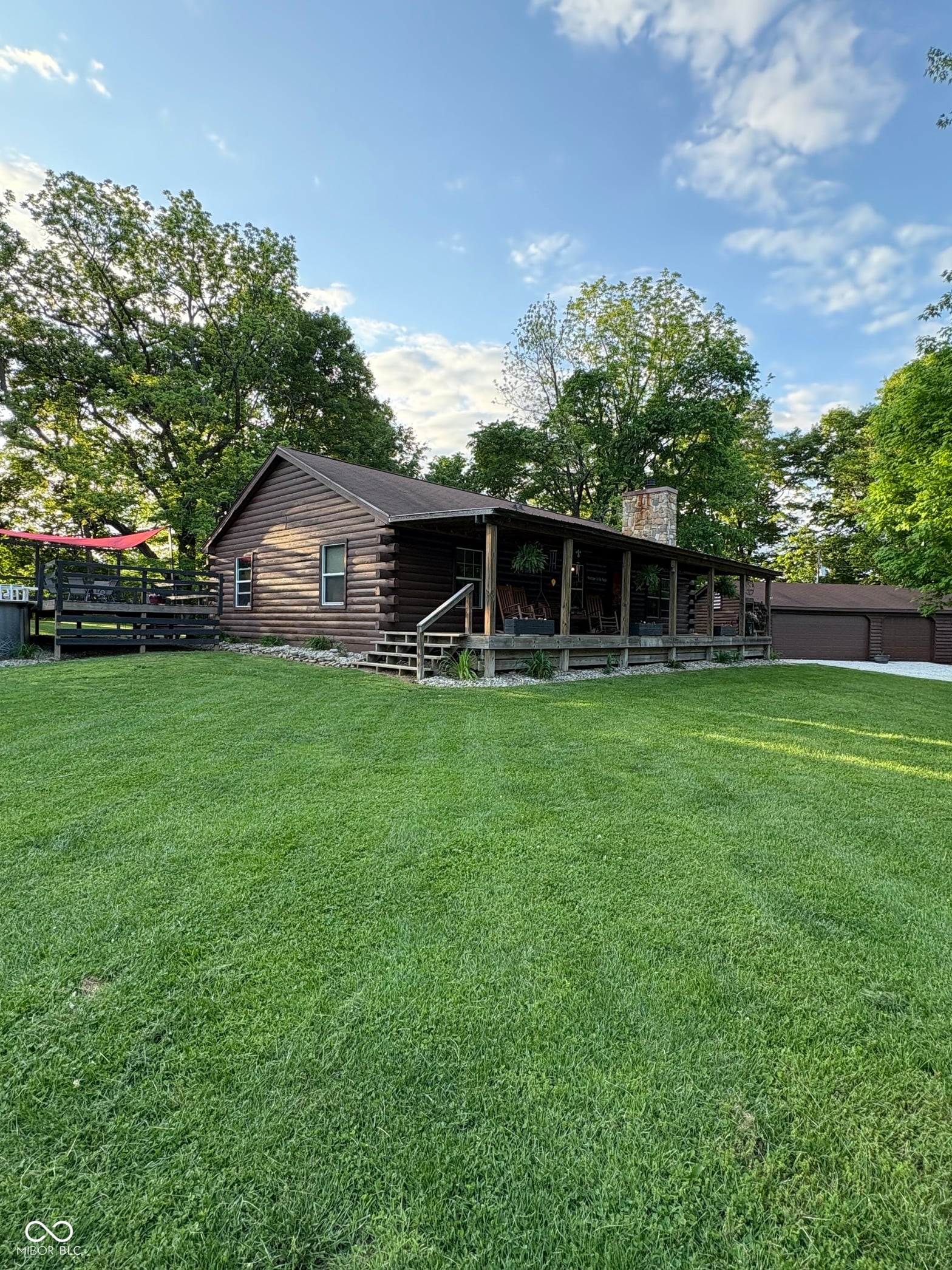 Backyard at 9410 S Co Rd 675 W, Reelsville, IN